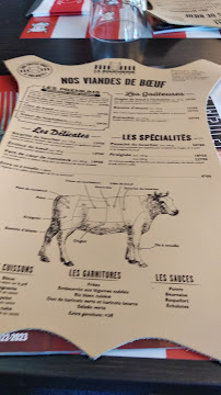 Carte du Restaurant La Boucherie à Saintes