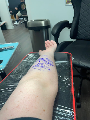 Explore knuckle tattoo ideas for men, creative tattoo ideas in Spartanburg, available at Diverse Illusions Tattoo