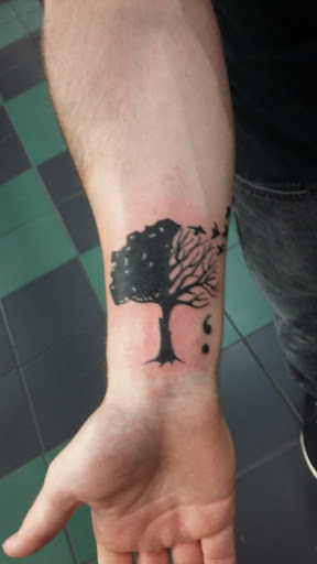 Explore skulls tattoo ideas, creative tattoo ideas in Ormond Beach, available at Shamrock Tattoo