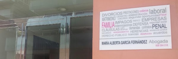 ABOGADA . MARIA ALBERTA GARCIA FERNANDEZ