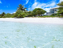 Fotografija Kokosova Plaža delno hotelsko območje