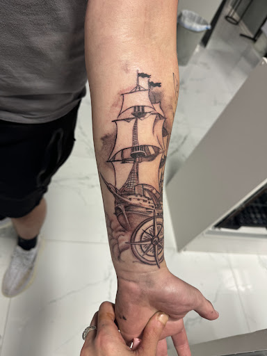 Explore french tattoo ideas, creative tattoo ideas in Youngsville, available at Inkophilia