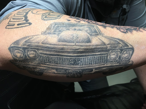 Explore cattle brand tattoo ideas, creative tattoo ideas in Alamosa, available at Ink Pusher