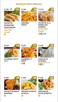 Menu du Ristorante Jiuba à Follonica