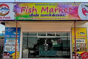 Daily fresh fish market image