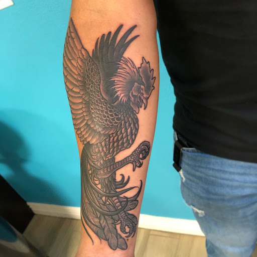 Explore footprints in the sand tattoo ideas, creative tattoo ideas in Springdale, available at Tattoo Cartel