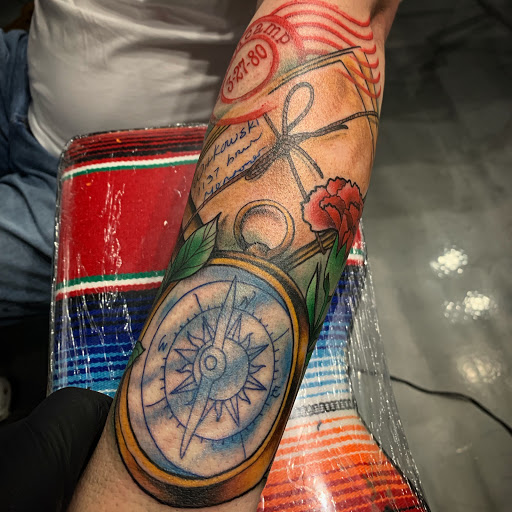 Explore cake tattoo ideas, creative tattoo ideas in Tallmadge, available at Killjoy tattoo