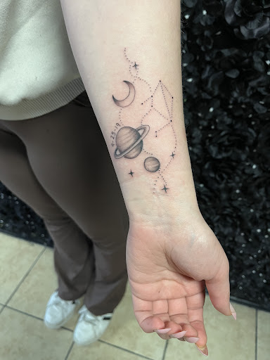 Explore the amity affliction tattoo ideas, creative tattoo ideas in Houston, available at 333 Tattoo Studio HTX