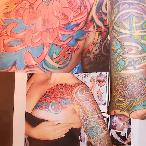 Explore tattoo ideas for sons, creative tattoo ideas in Englewood, available at The Original Big Daddy Tattoo & Body Piercing est.1997 est.1997