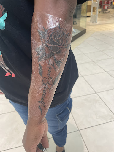 Explore husband name tattoo ideas small, creative tattoo ideas in Fort Myers, available at Loyal 2 The Coil Tattoos & Piercings (Edison Mall Location Entrance F)