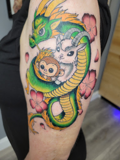 Find best friend matching tattoo ideas for your next unique tattoo in Arlington at Urbans Tattoo & Piercing Studio South