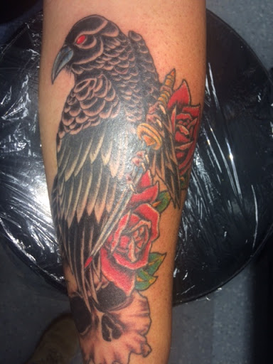 Explore redrum tattoo ideas, creative tattoo ideas in League City, available at Zen Body Art & Adornment Tattoo Shop