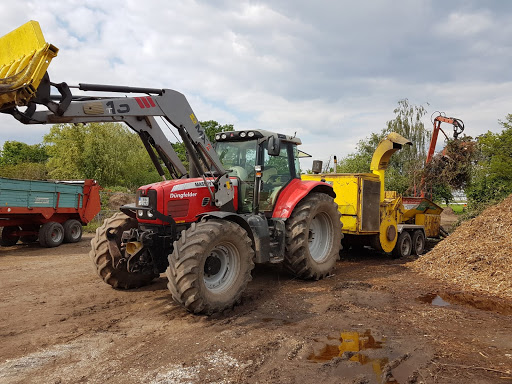 Otmar Düngfelder e. Kfm. Leih Container u. Recycling sowie Grüngutverwertung, Anlieferung von Schotter ( Mineralbeton ), Humus, Pflastersplit, Rindenmulch !!!