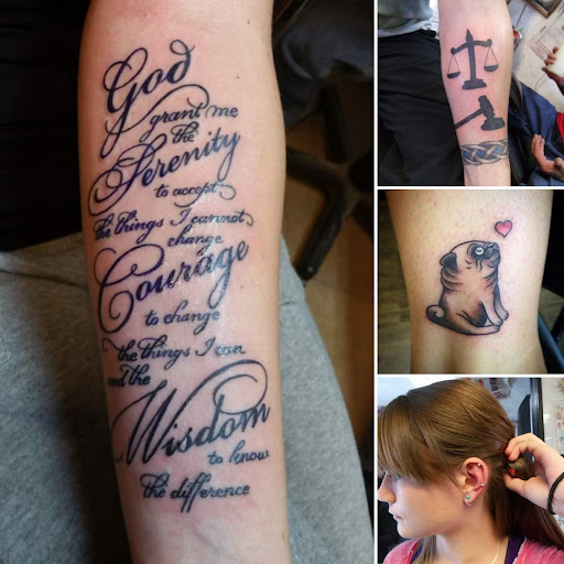 Explore tiki tattoo ideas, creative tattoo ideas in Elko, available at Tom Custom Tattoos and Body Piercing Studio