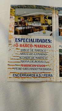 Restaurant O Luís à Nazaré - menu / carte