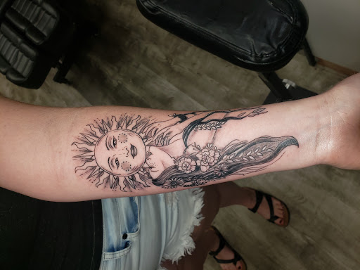 Explore emo anime tattoo ideas, creative tattoo ideas in Linn Creek, available at Hillard Skillard Tattoos, LLC.