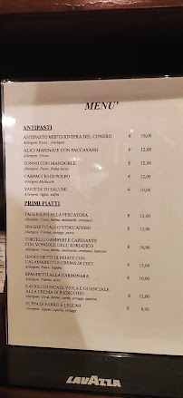 Trattoria 13 Cannelle à Ancona carte