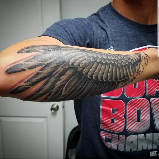 Explore pyramid tattoo ideas, creative tattoo ideas in Hendersonville, available at Evolutionary Studios