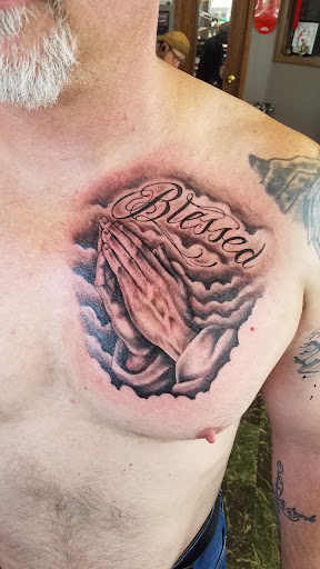 Find space tattoo ideas for your next unique tattoo in Caldwell at Craigs Tattoo Co