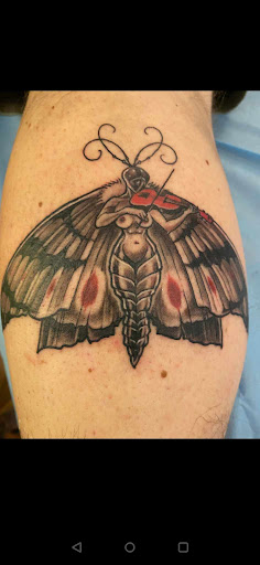 Explore fire sign tattoo ideas, creative tattoo ideas in Pahoa, available at Electric Jungle Tattoo