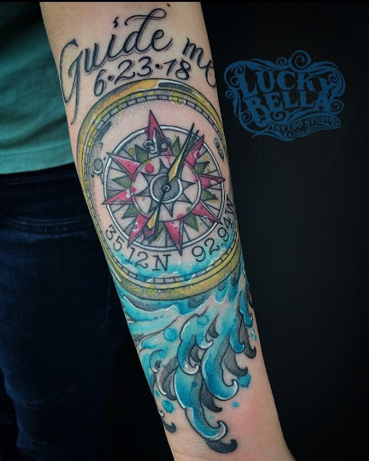 Explore back tattoo cover up ideas, creative tattoo ideas in Maumelle, available at Lucky Bella Tattoos