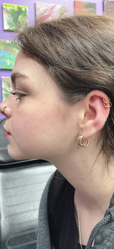 Explore hear no evil tattoo ideas, creative tattoo ideas in Crystal City, available at Meraki Tattoo and Piercing