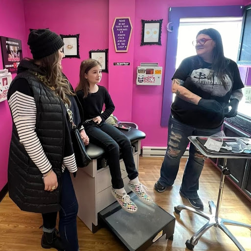 Explore roman numeral date tattoo ideas, creative tattoo ideas in Plattsburgh, available at One Flight Up Body Piercing