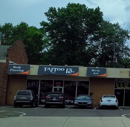 Tattoo Shop «TATTOO 13», reviews and photos, 29602 Orchard Lake Rd, Farmington Hills, MI 48334, USA