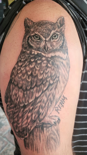 Explore avicii tattoo ideas, creative tattoo ideas in Prescott, available at Geister Ink Tattoos
