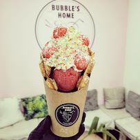 Bubble waffle du Restaurant de desserts Bubble's Home - Bubble Waffle Marseille Vieux Port - n°4