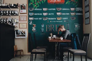 A cafe, a network of branded coffee shops image