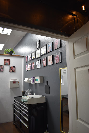 Explore name face tattoo ideas, creative tattoo ideas in Redding, available at J Varnum Body Arts Single Track Tattoo