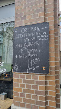 089 Burger & more München à Munich carte