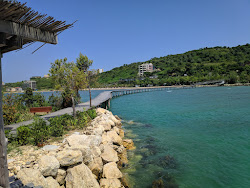 Photo de Karpen beach avec un niveau de propreté de sale