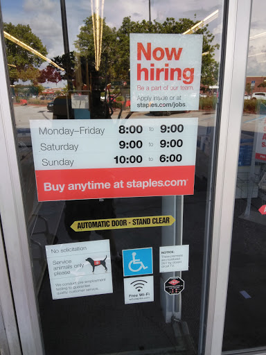 Office Supply Store «Staples», reviews and photos, 13013 Seminole Blvd, Largo, FL 33778, USA