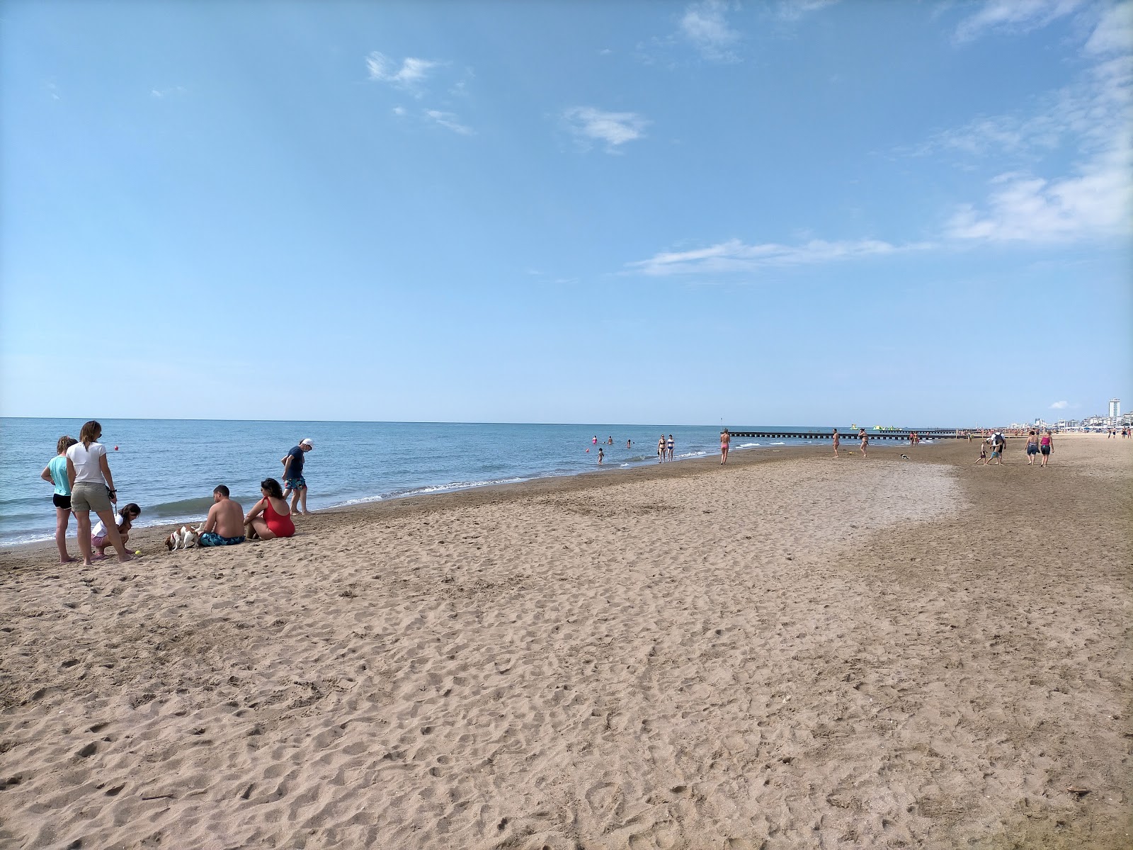 Foto di Spiaggia libera di Jesolo e l'insediamento