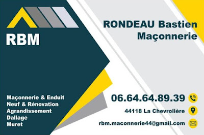 RBM Maçonnerie à La Chevrolière