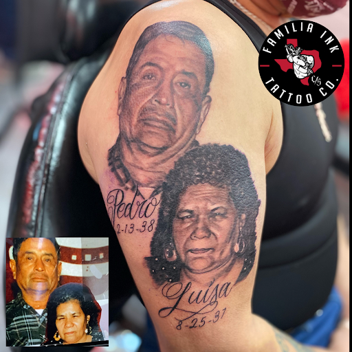 Explore forearm half sleeve tattoo ideas for men, creative tattoo ideas in Killeen, available at Familia Ink Tattoo Co.