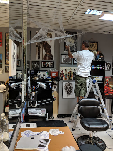 Explore butterfly semicolon tattoo ideas, creative tattoo ideas in Beverly Hills, available at R-N-R Custom Tattoos