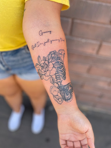 Explore leo tattoo ideas for men, creative tattoo ideas in Peoria, available at Modern Ink Tattoo