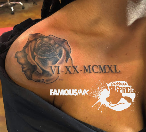 Explore tattoo cover up ideas for shoulder, creative tattoo ideas in Hammond, available at Famous Ink, Inc.