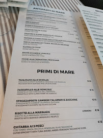 Carte du Bistrot Del Mare à Rimini