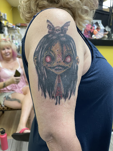 Explore glitter tattoo ideas, creative tattoo ideas in Leominster, available at Forever Bold Tattoo Co