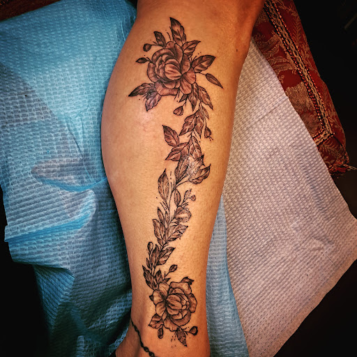 Explore bluey tattoo ideas, creative tattoo ideas in Mastic, available at Infinity Tattoo