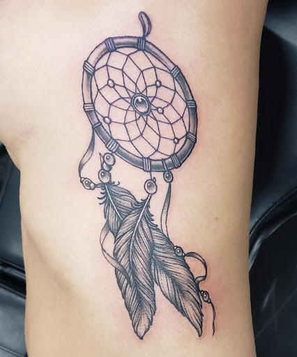 Explore morel mushroom tattoo ideas, creative tattoo ideas in Addison, available at Cat Tattoo