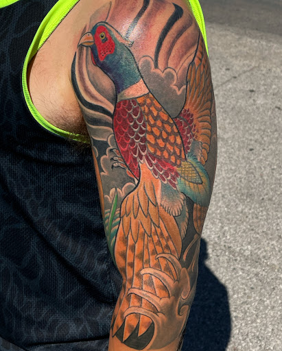 Explore women's arm tattoos ideas, creative tattoo ideas in Duluth, available at Gitchee Gumee Tattoo