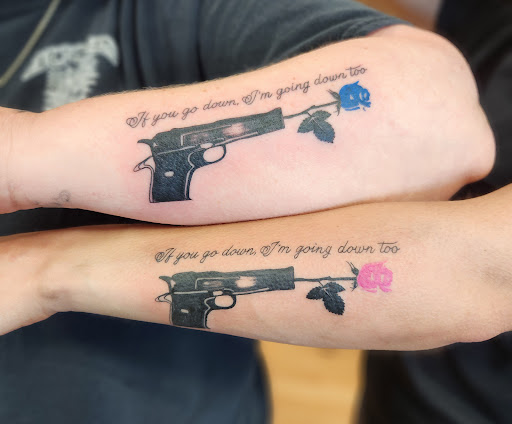Explore tattoo ideas half sleeve men, creative tattoo ideas in Wheeling, available at SPFX Tattoo