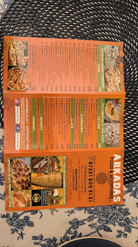 Menu du Arkadas Döner und Pizza à Baden-Baden