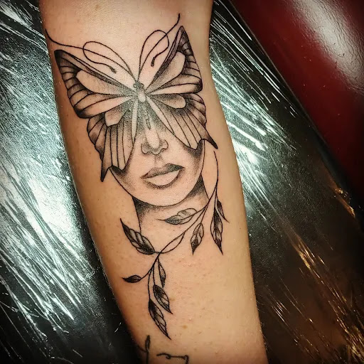 Explore outdoor tattoo sleeve ideas, creative tattoo ideas in Seattle, available at Good Times Tattoo