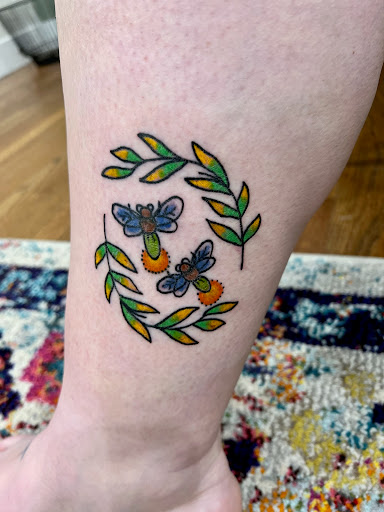 Explore semi truck tattoo ideas, creative tattoo ideas in Dallas, available at Lamar Street Tattoo Club